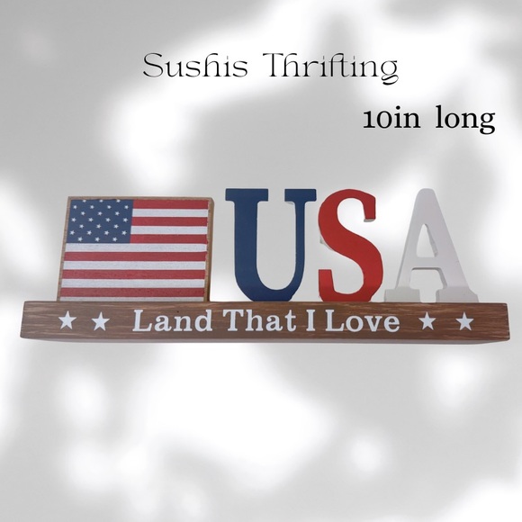 2 Patriotic Home and USA Decor - Picture 2 of 8